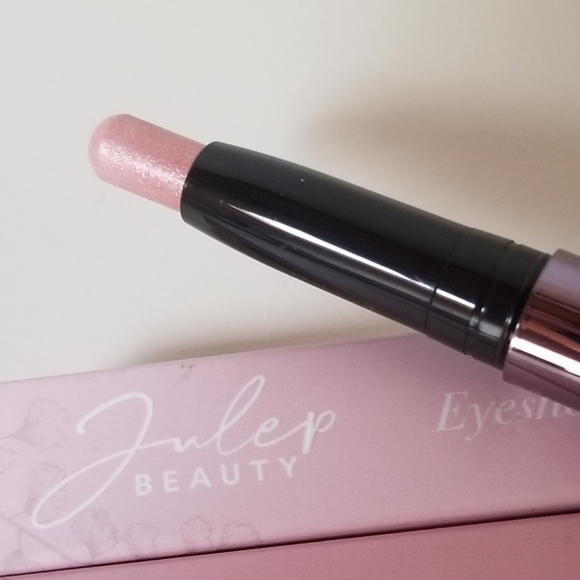 🦋 JULEP Eyeshadow 101 Crème-to-Powder Stick in Blush Pink Metallic - Picture 4 of 11